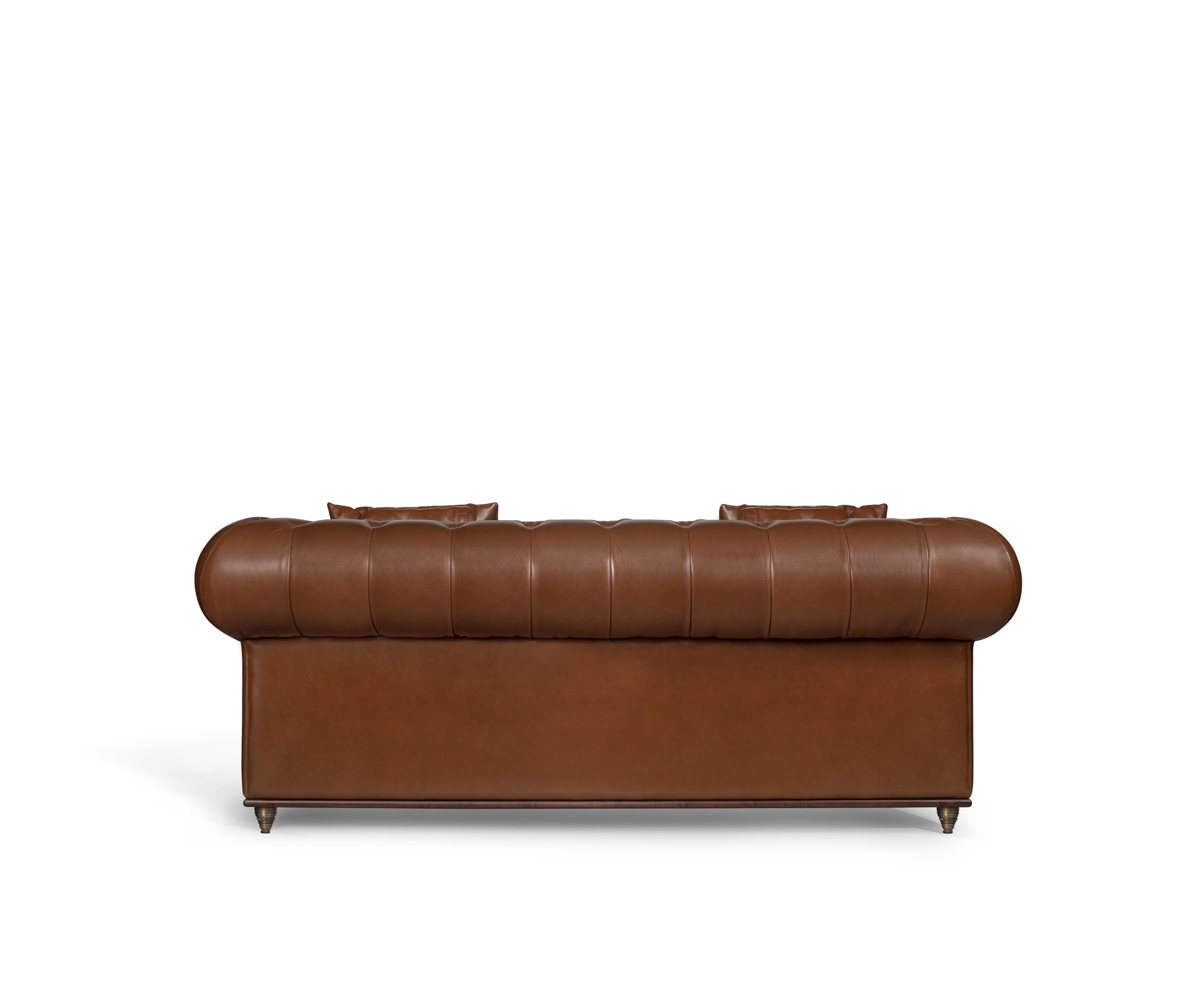 Sofá Chesterfield Fitz by Madheke Latón en venta