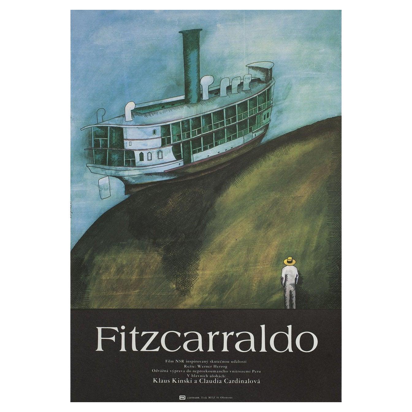 Fitzcarraldo 1982 Czech A1 Film Poster