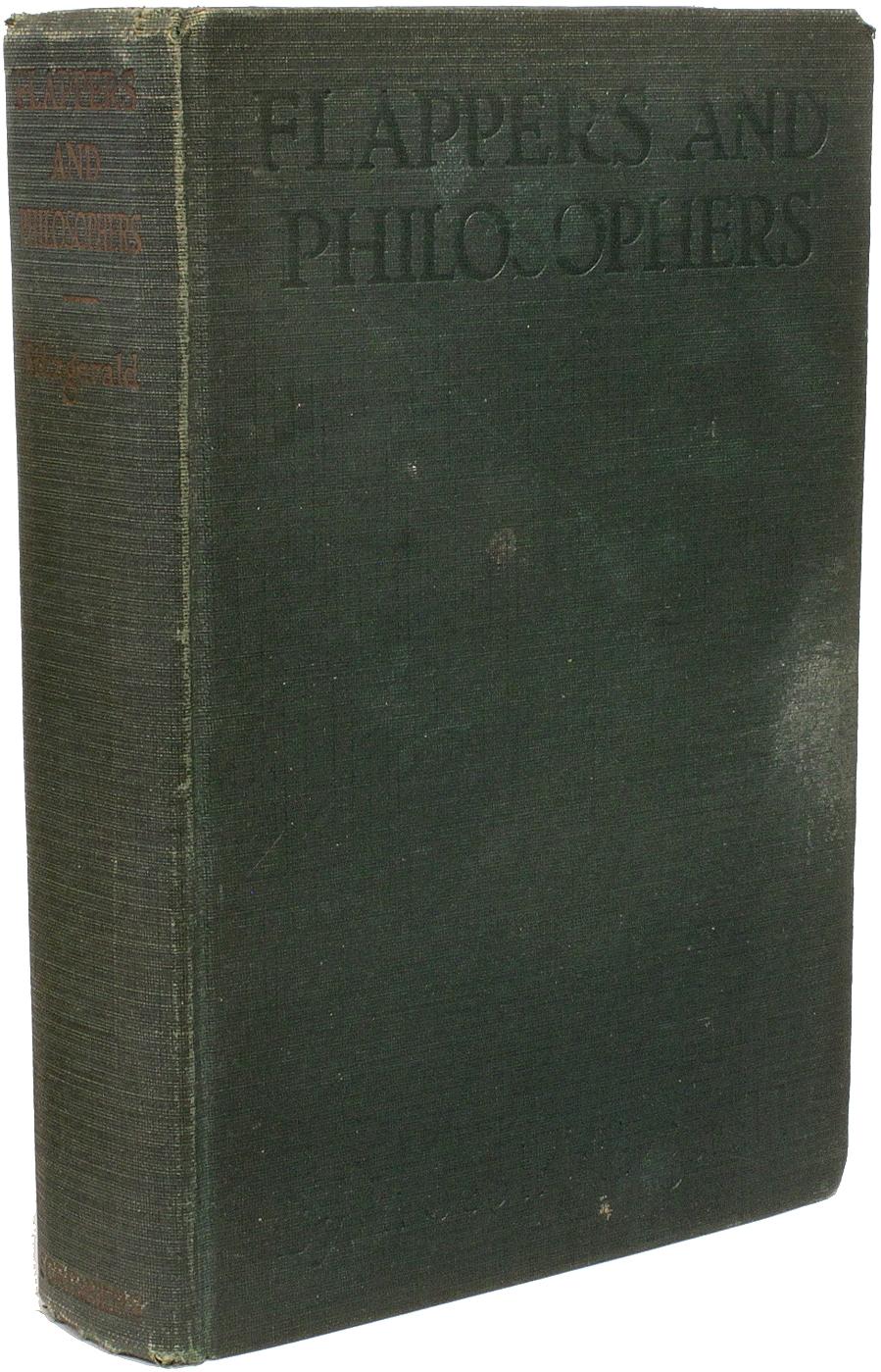 FITZGERALD, F. Scott. Flappers And Philosophers. (FIRST EDITION - 1920) In Good Condition In Hillsborough, NJ