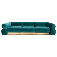Mid-Century Modern Fitzgerald Modular Sofa by Studiopepe