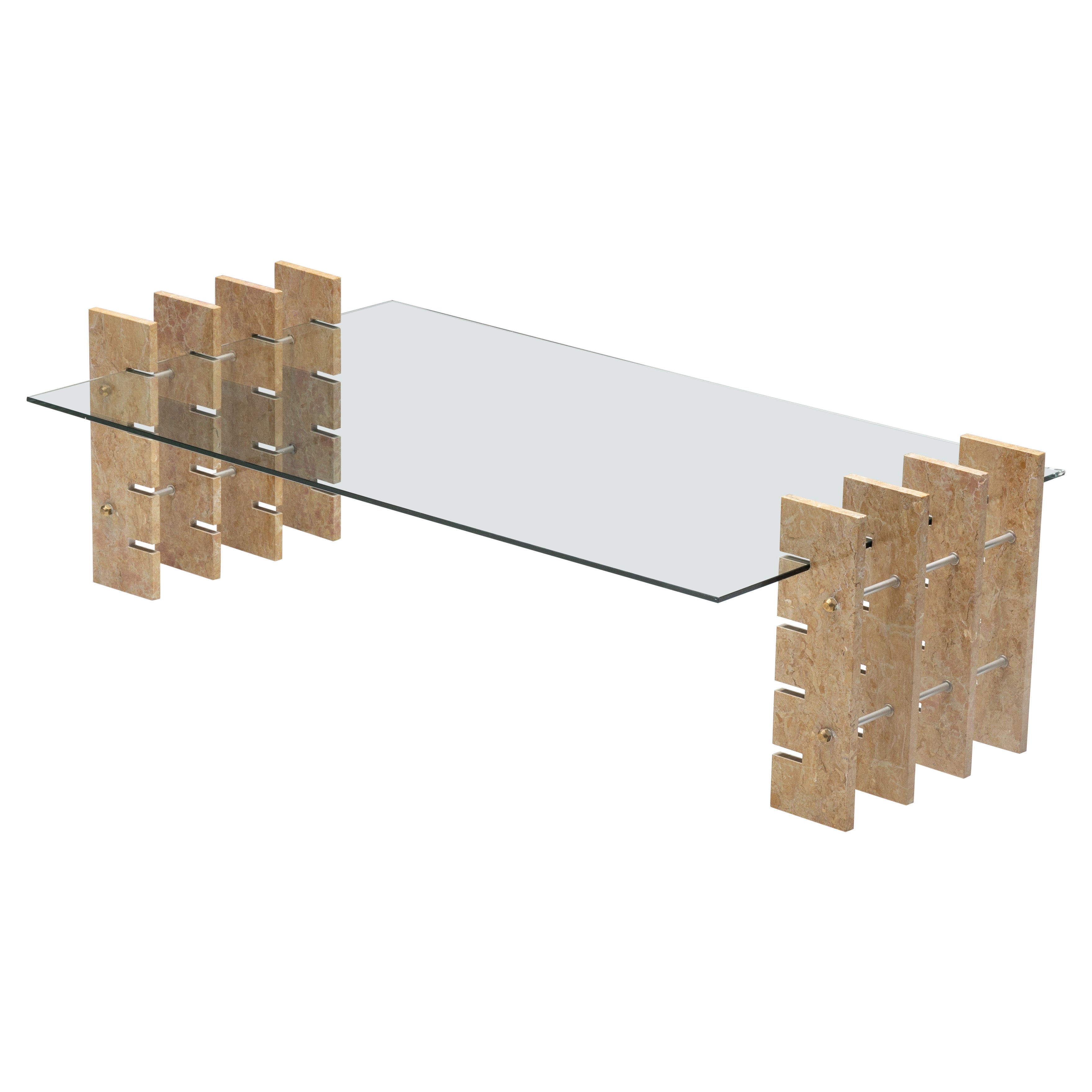 Fitzroy Marble Coffee Table by Gianfranco Ferré Home, Italy, 2010s For Sale