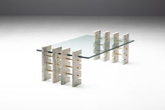 Fitzroy Travertine Coffee Table by Gianfranco Ferré Home, Italy, 2010s