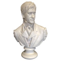 Fitzwilliam Darcy, Marble Bust, 20th Century