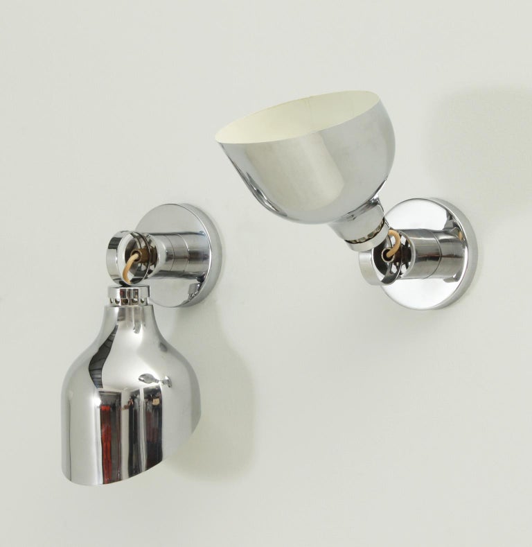 Metal Five AM/AS Sconces by Franco Albini for Sirrah, Italy, 1969 For Sale