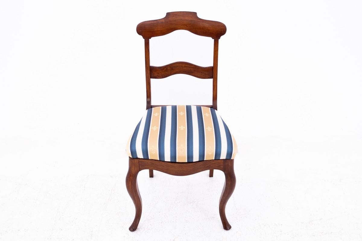 Five antique chairs, Northern Europe, around 1890. After renovation. For Sale 1