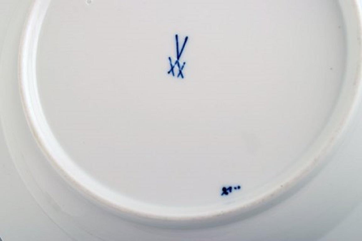 meissen blue onion plate