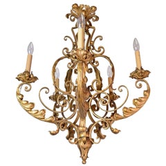 Five-Arm French Chandelier
