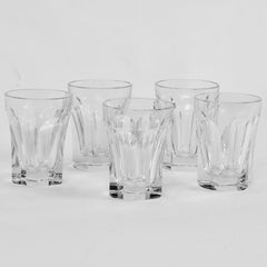 Cinq verres à shooter en cristal Talleyrand de Baccarat