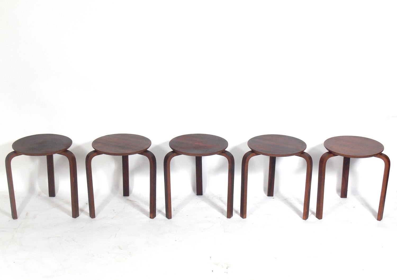 bentwood stacking stools