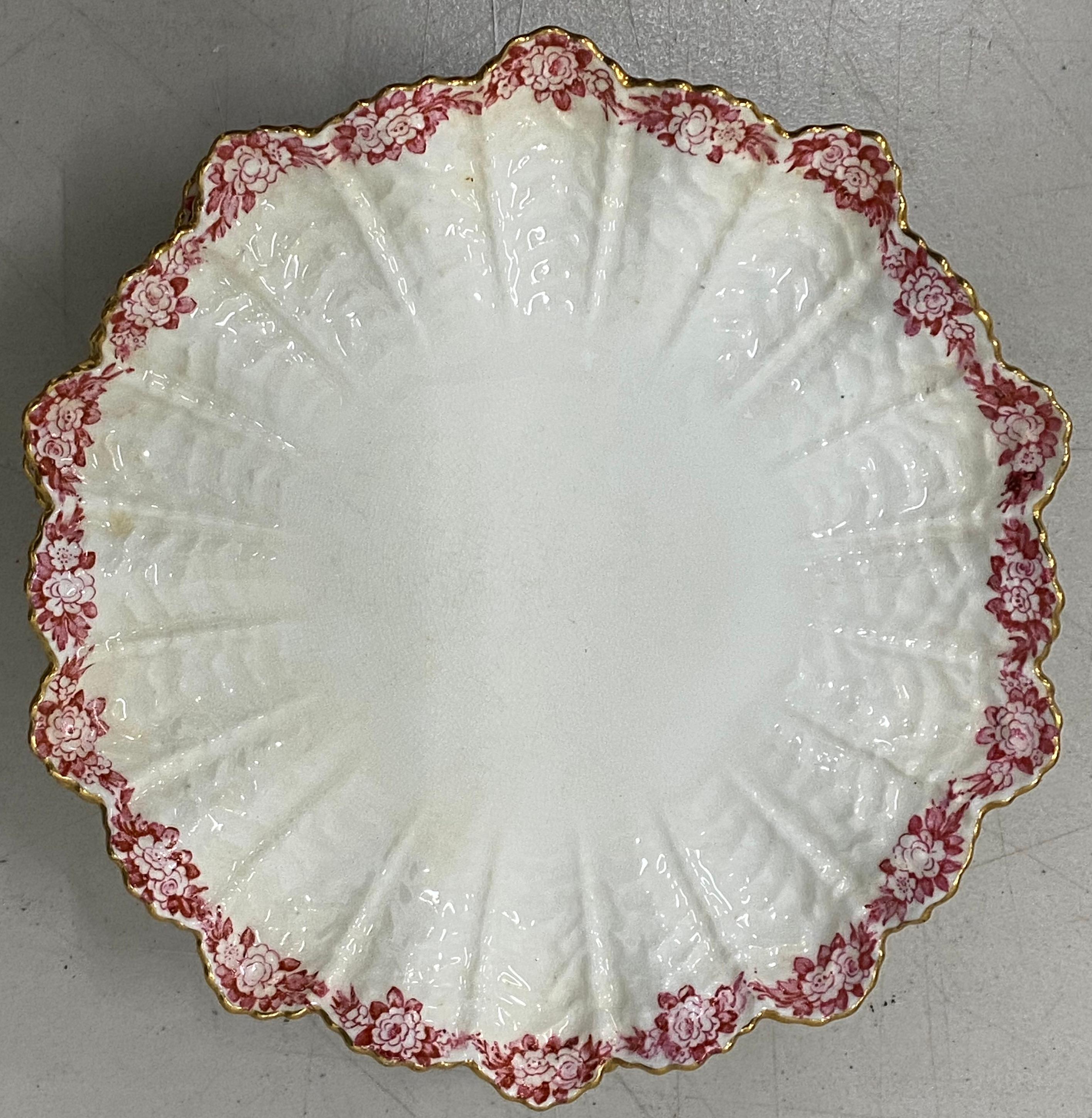 Cinco platos de postre de Coalport, Siglo XIX en venta 1