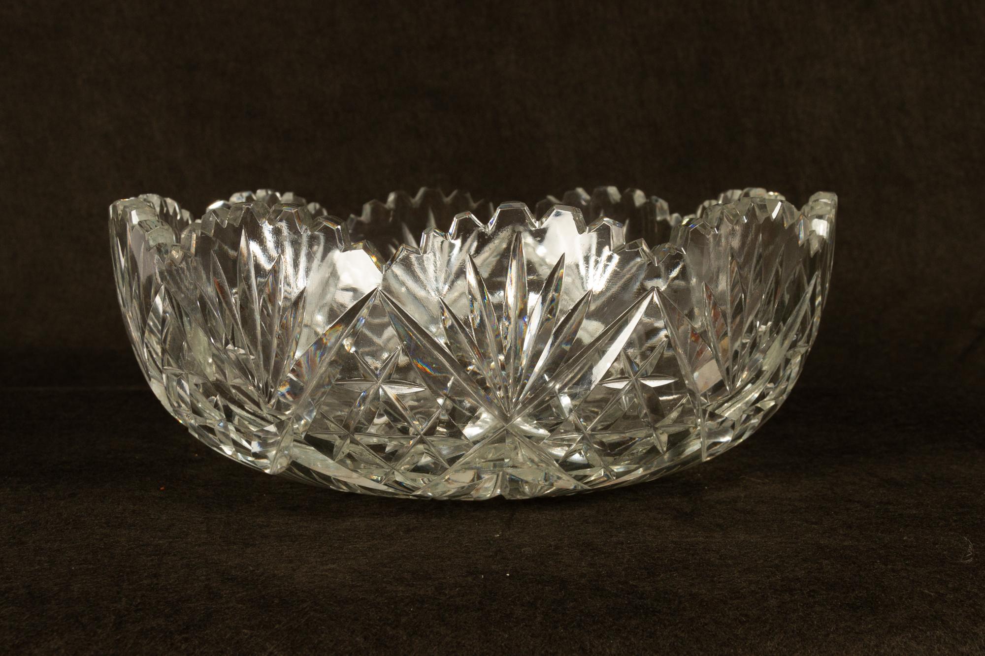 Five Crystal Bowls For Sale 8