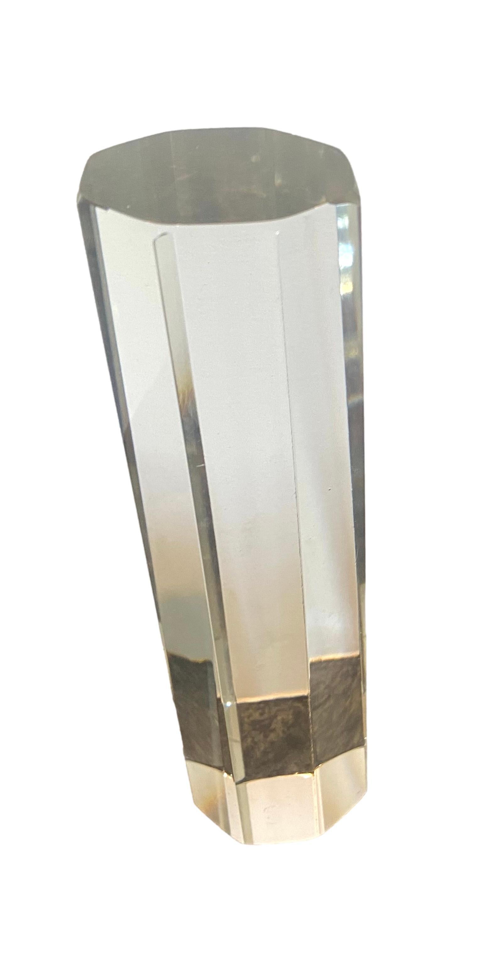 Five Crystal Tabletop Objects For Sale 7