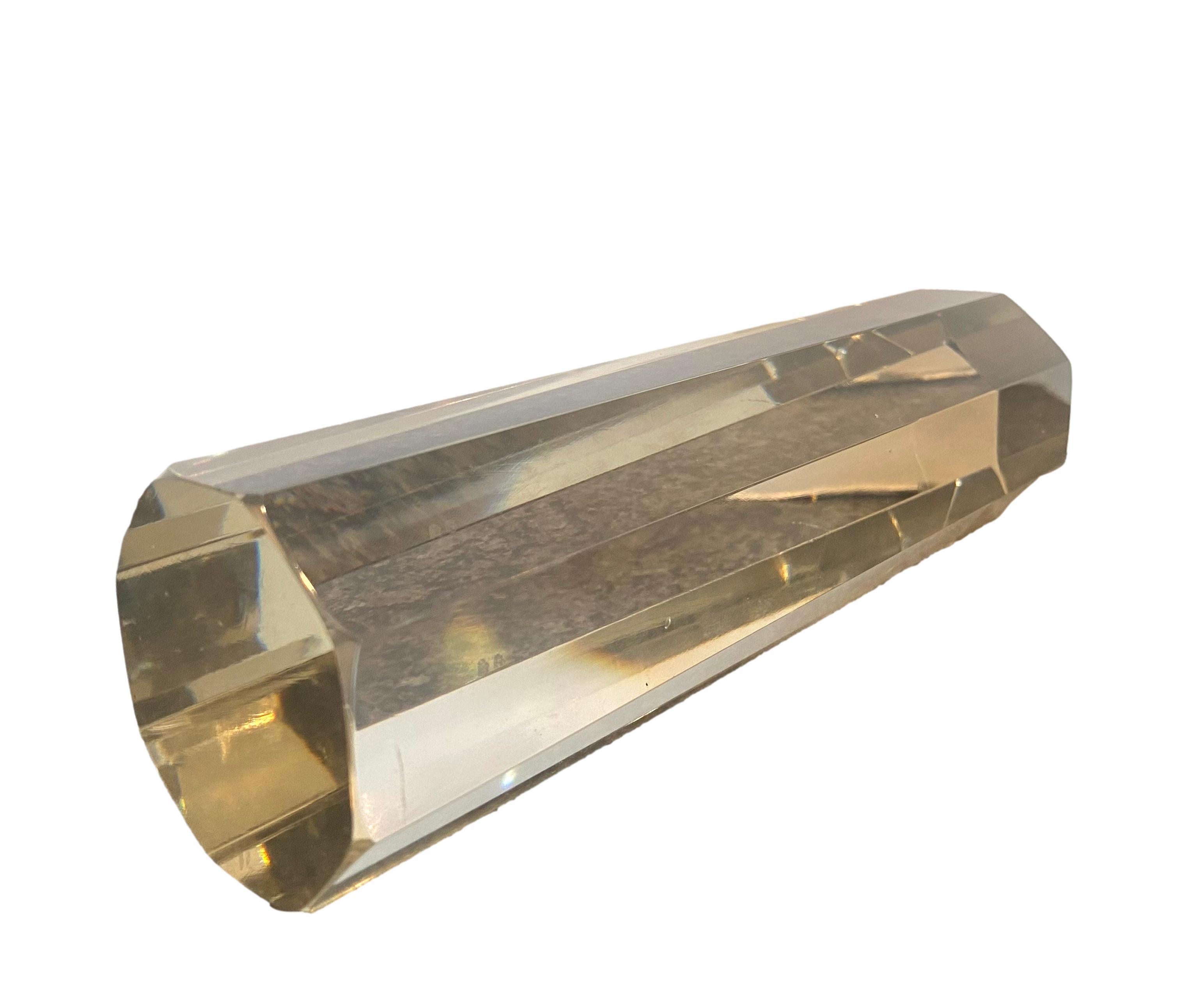 Five Crystal Tabletop Objects For Sale 8