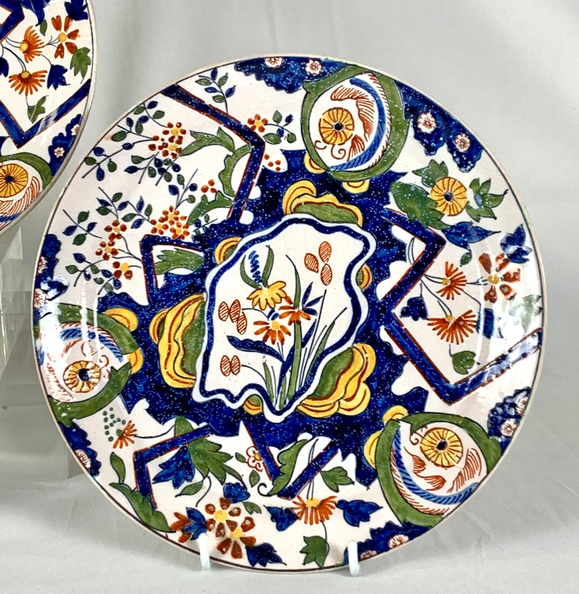 Five Delft Dishes in the 