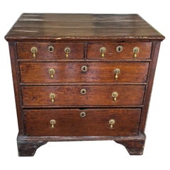 Five Drawer William and Mary Chest of Drawers