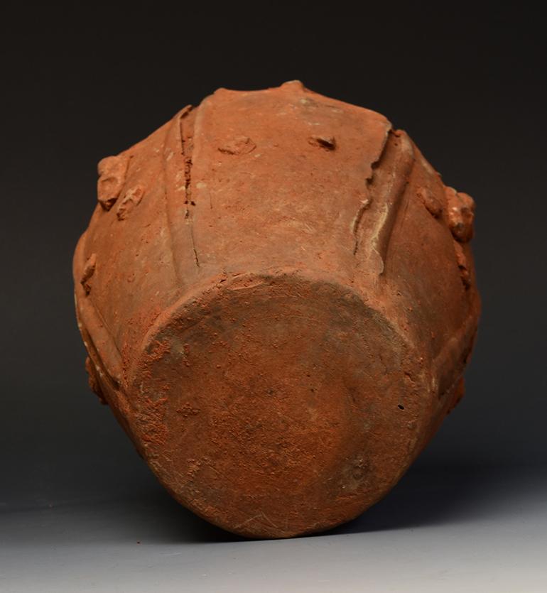 Fünf Dynastie- Lotusgefäß, antikes chinesisches Keramikgefäß im Angebot 13