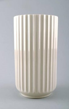 Five Early Lyngby Porcelain Vases