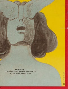 Five Easy Pieces 1973 Czech A3 Film Poster, Machalek