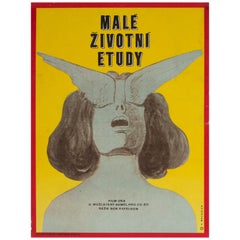 Five Easy Pieces 1973 Czech A3 Film Poster, Machalek