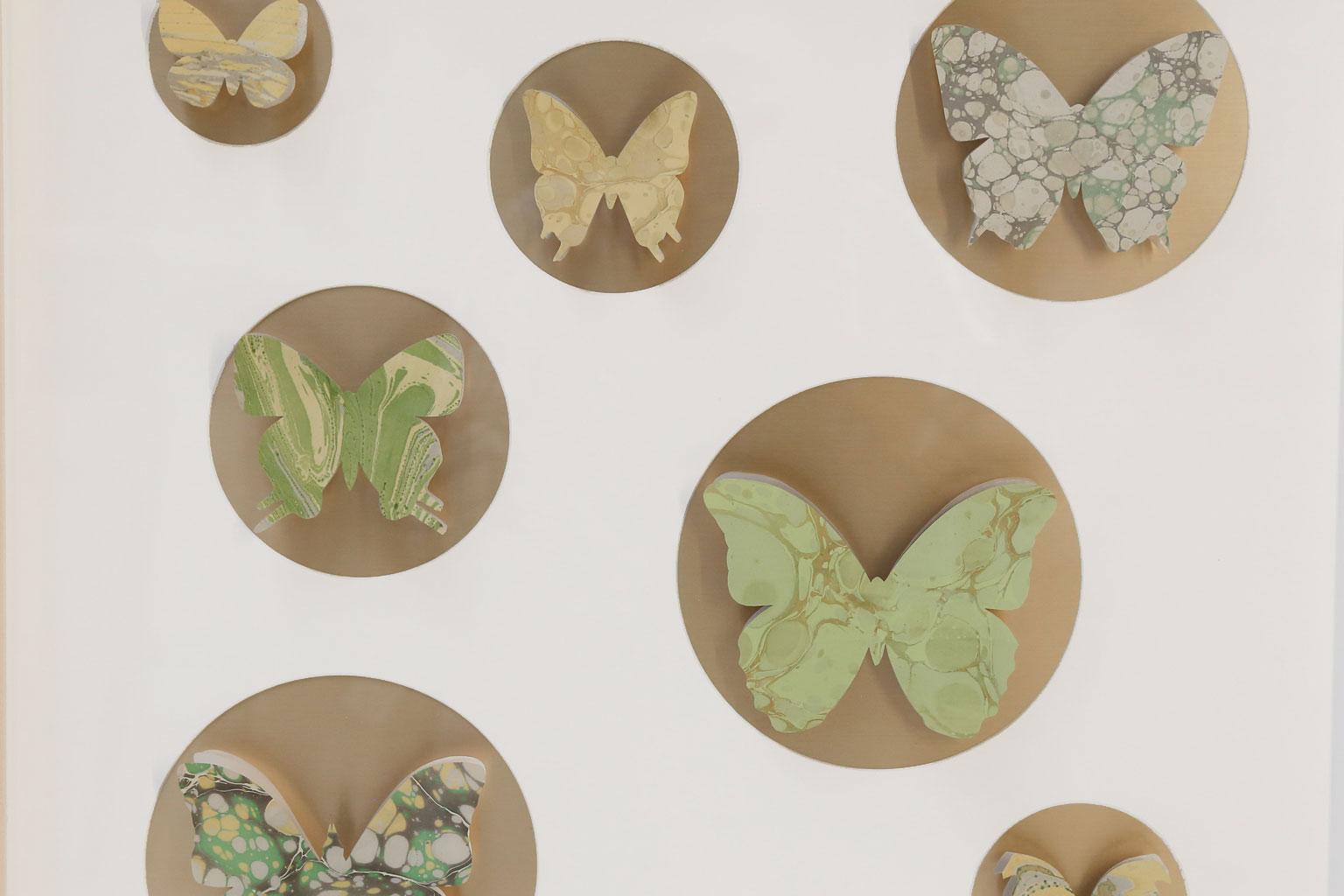 Foil Five Hand-Cut Butterfly Boxes