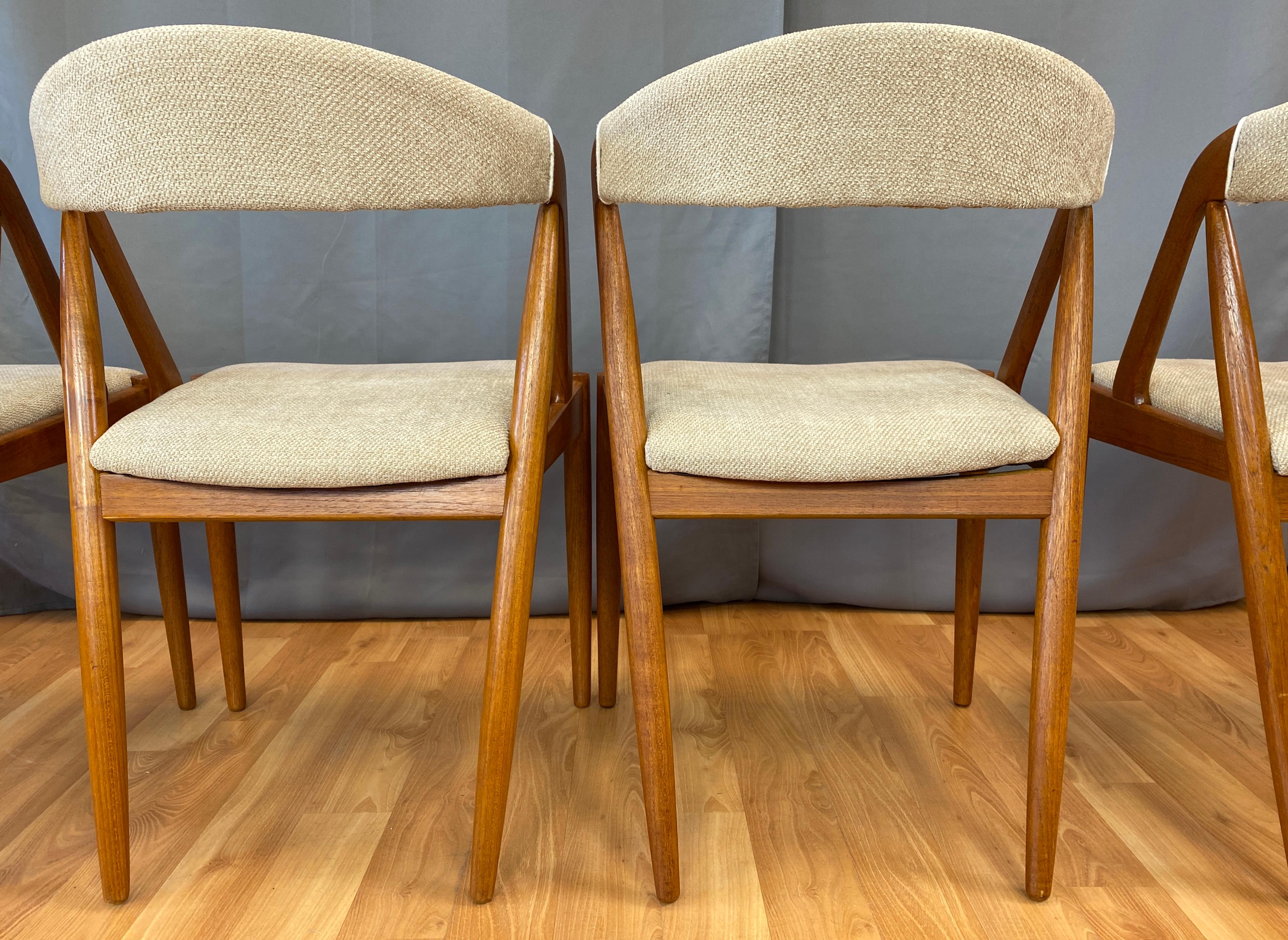 Five Kai Kristiansen Designed Teak Model 31 Dining Chairs 4