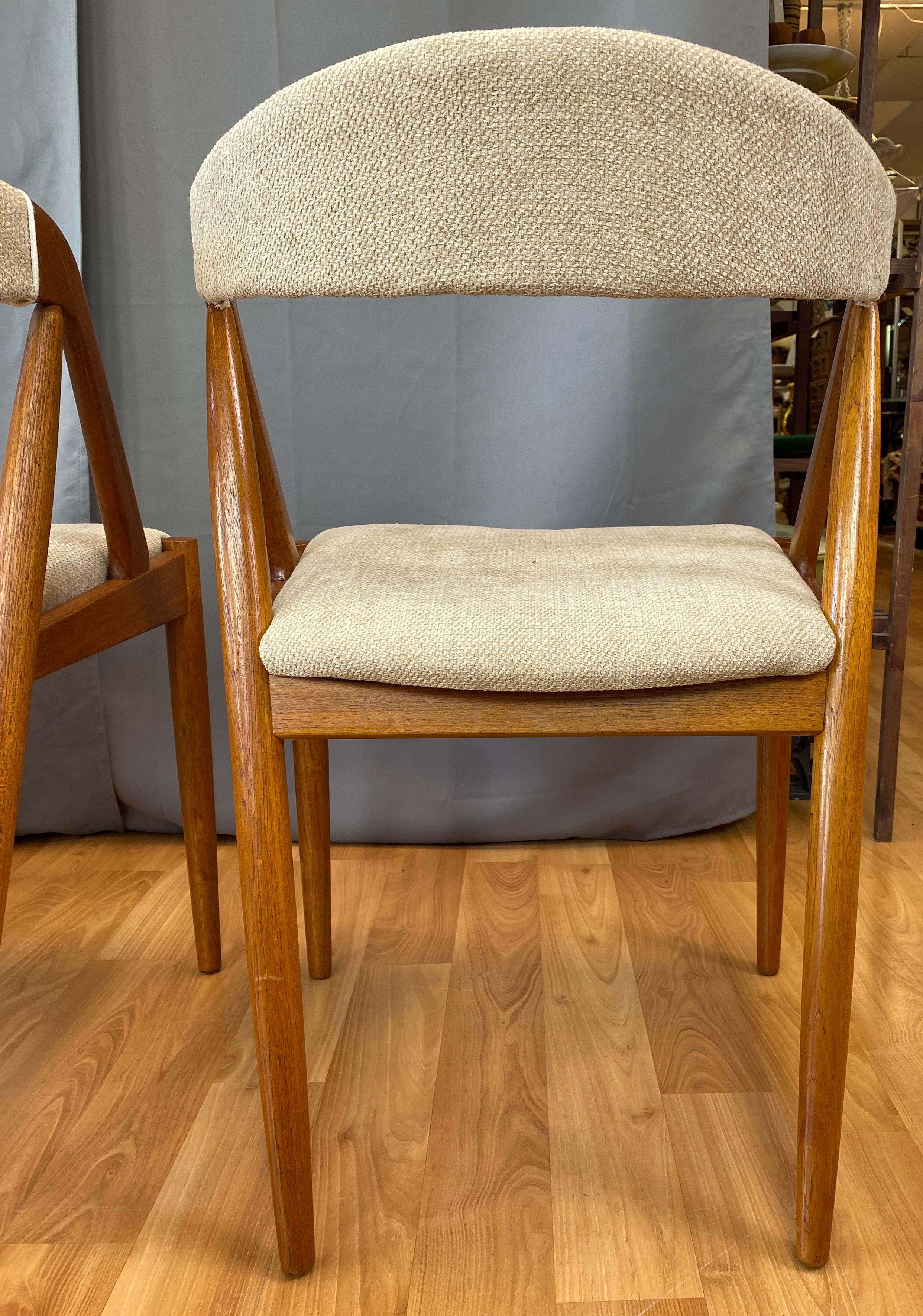 Five Kai Kristiansen Designed Teak Model 31 Dining Chairs 5