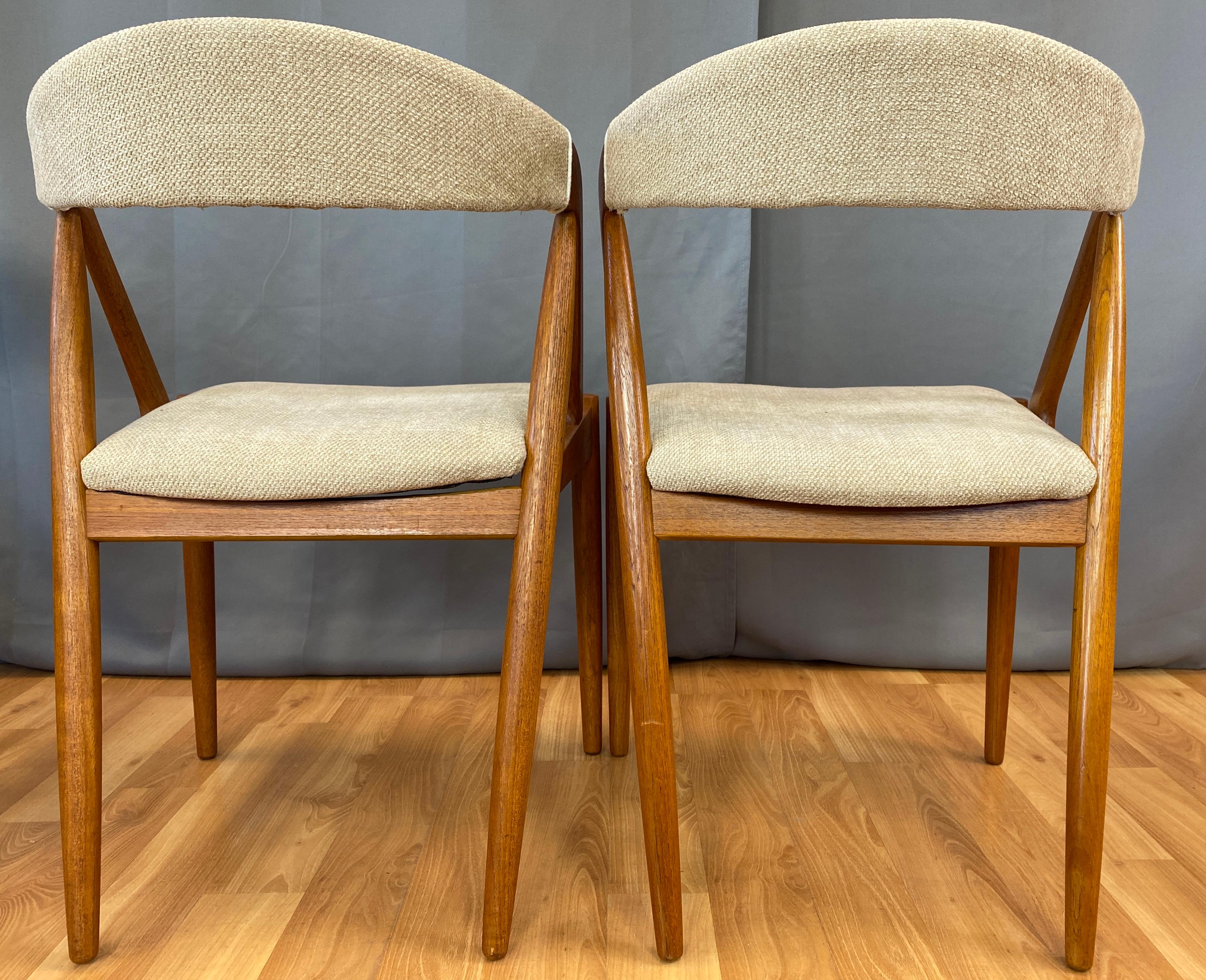 Five Kai Kristiansen Designed Teak Model 31 Dining Chairs 9