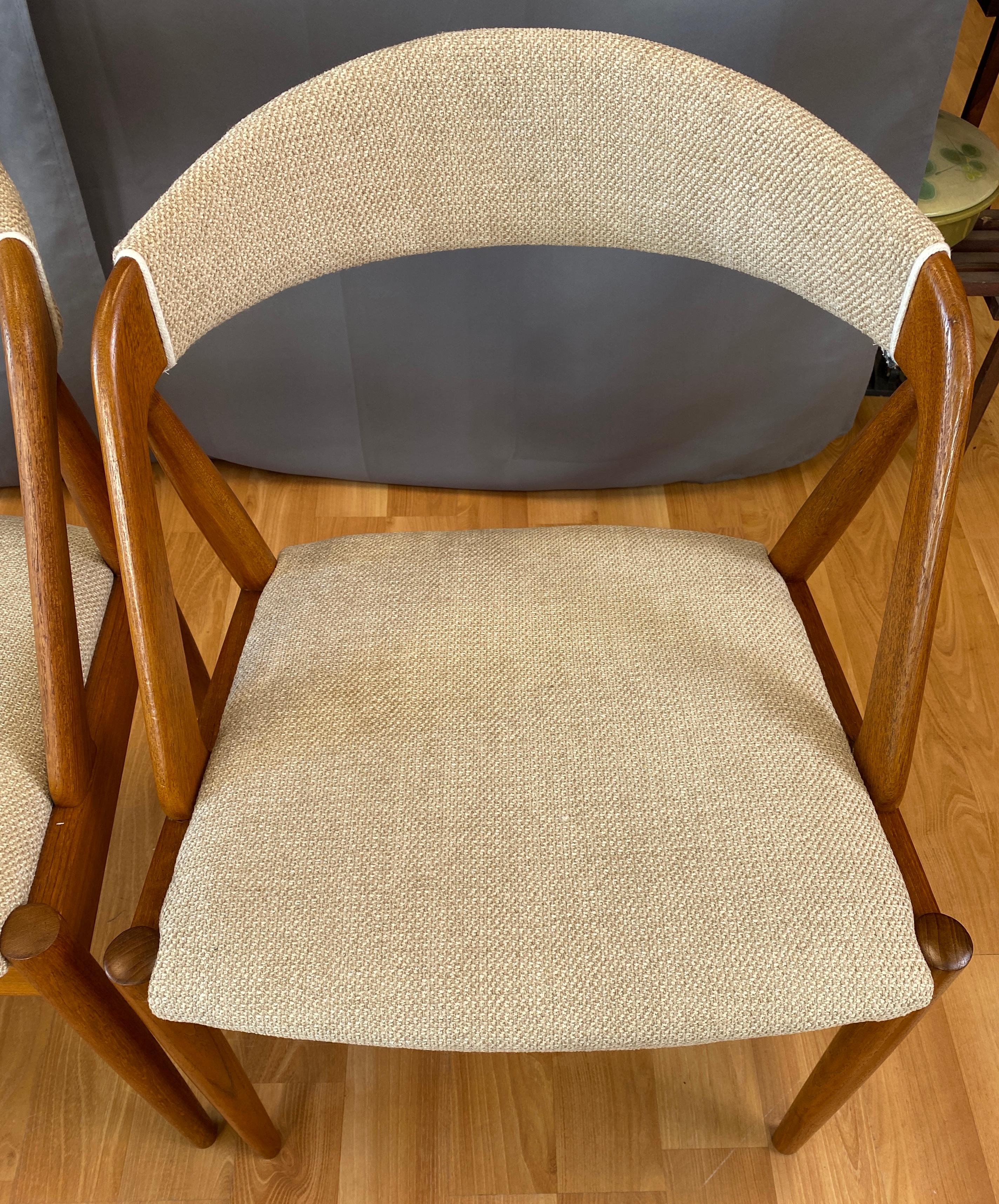 Five Kai Kristiansen Designed Teak Model 31 Dining Chairs 2