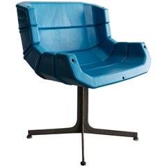 Five-Leaf Chair in Enameled Steel by George Nelson & Assocites, 1963