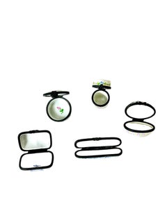 Cinq boîtes à bibelots 'Boites À Mouche' en porcelaine de Limoges