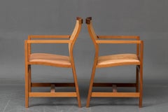 Five Mahogany Armchairs, ‘King Series’ by Rud Thygesen and Johnny Sørensen