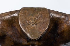 Five Male and Female Nude Bronze Wall Hangings by Charles Fritchie