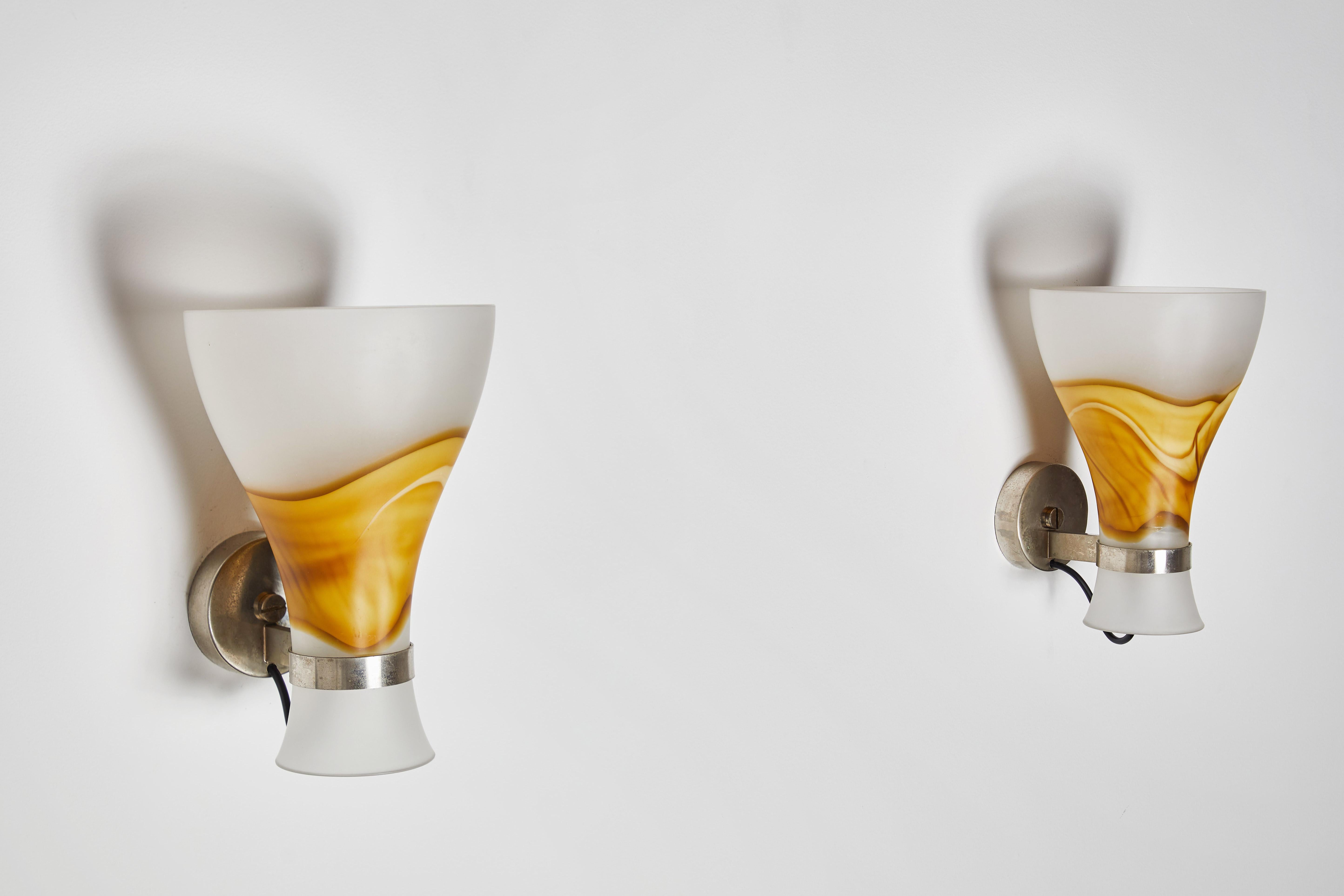 Mid-20th Century Model 802.1 Sconces by Tobia Scarpa for Venini For Sale