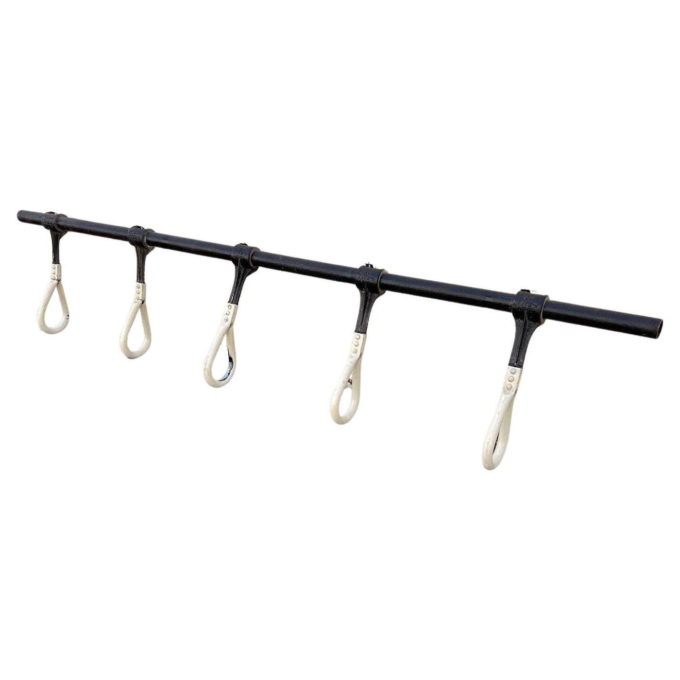 Straphanger Poll Five Original New York City Subway Straphangers on Pole For Sale at 1stDibs
