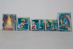 Five Paintings by Steven Keene