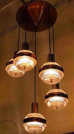 Five Pendant Flush Mount by Stilnovo