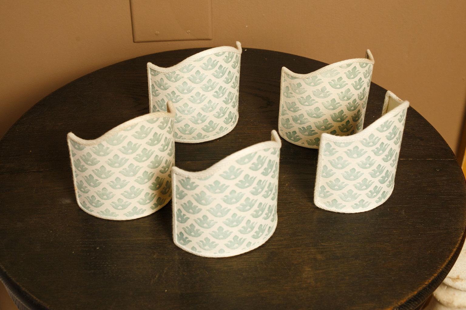 Contemporary Five Petite Fortuny Shades For Sale