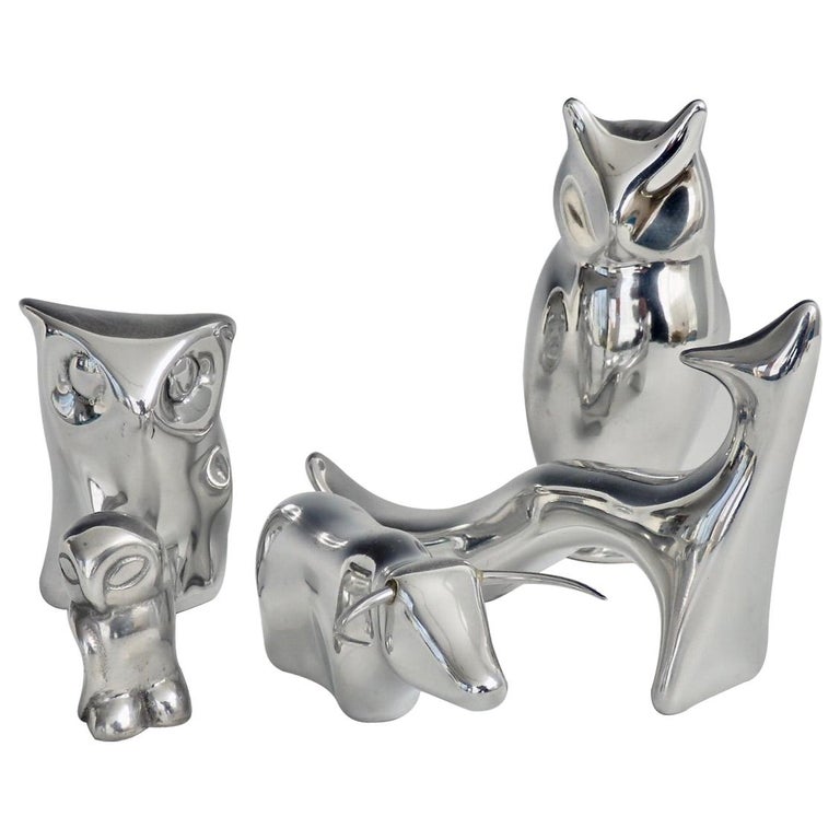 Five-Piece Polished Aluminum Hoselton Collection of Tabletop Sculptures For  Sale at 1stDibs | hoselton sculptures price list, hoselton catalogue,  hoselton aluminum sculptures