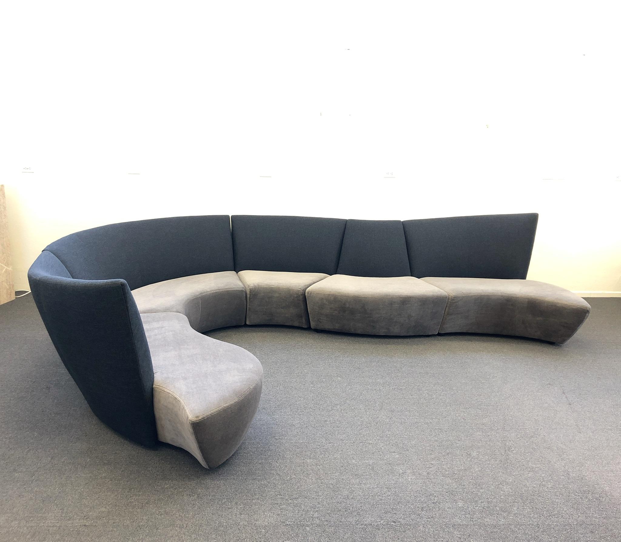 Five-Piece Sectional Sofa by Vladimir Kagan for Preview 3