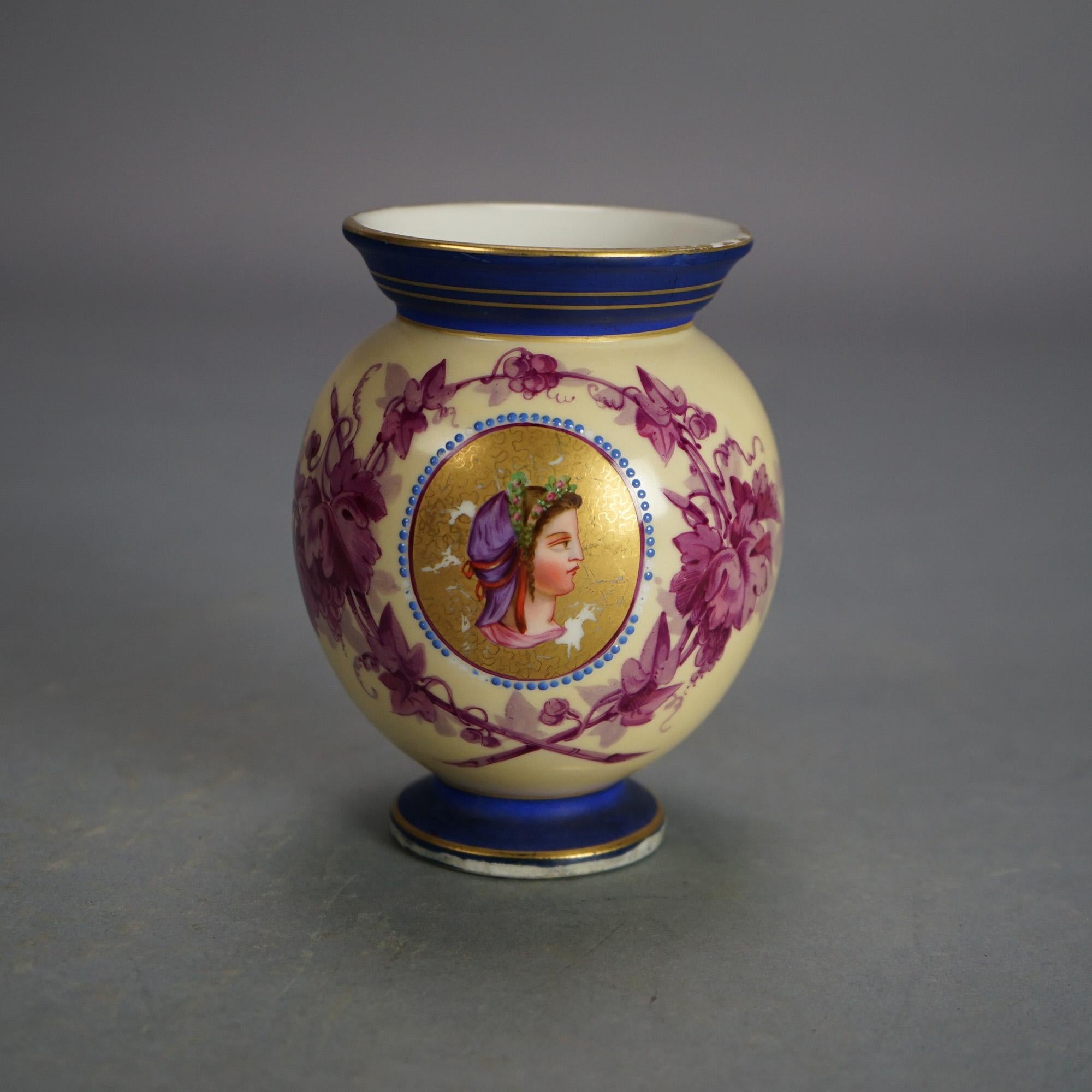 Cinq pièces de porcelaine ancienne allemande/autrichienne C1900 en vente 12