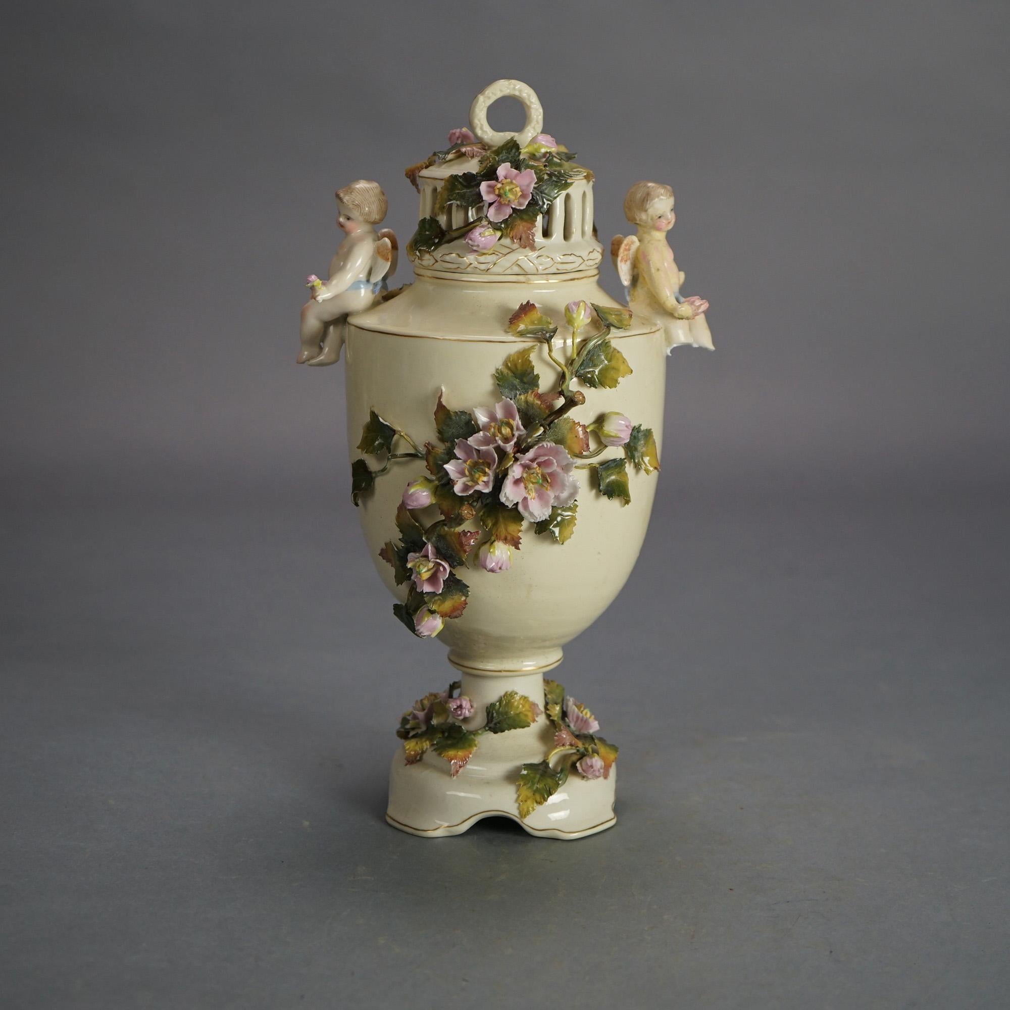 20ième siècle Cinq pièces de porcelaine ancienne allemande/autrichienne C1900 en vente