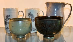 Five Pieces of Scheier Pottery