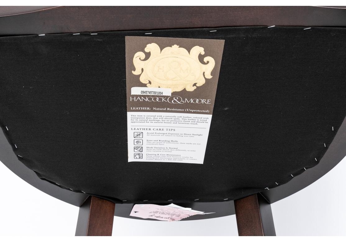 20th Century Five Quality Hancock & Moore Swivel Bar Stools