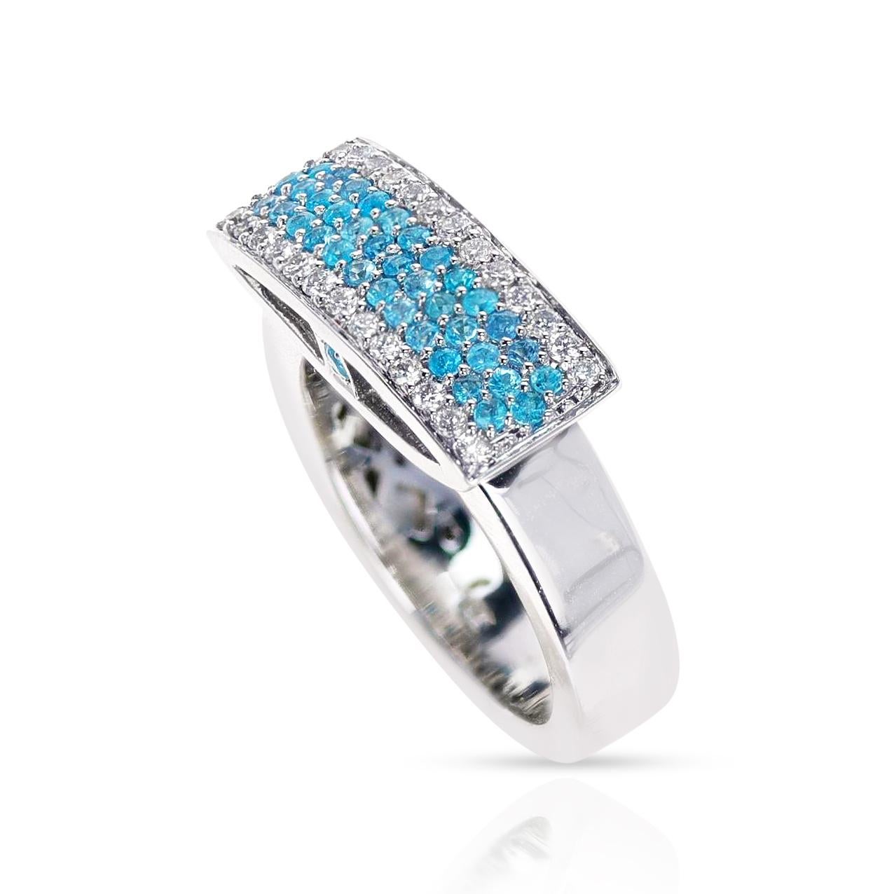 wedding band with rectangular diamonds