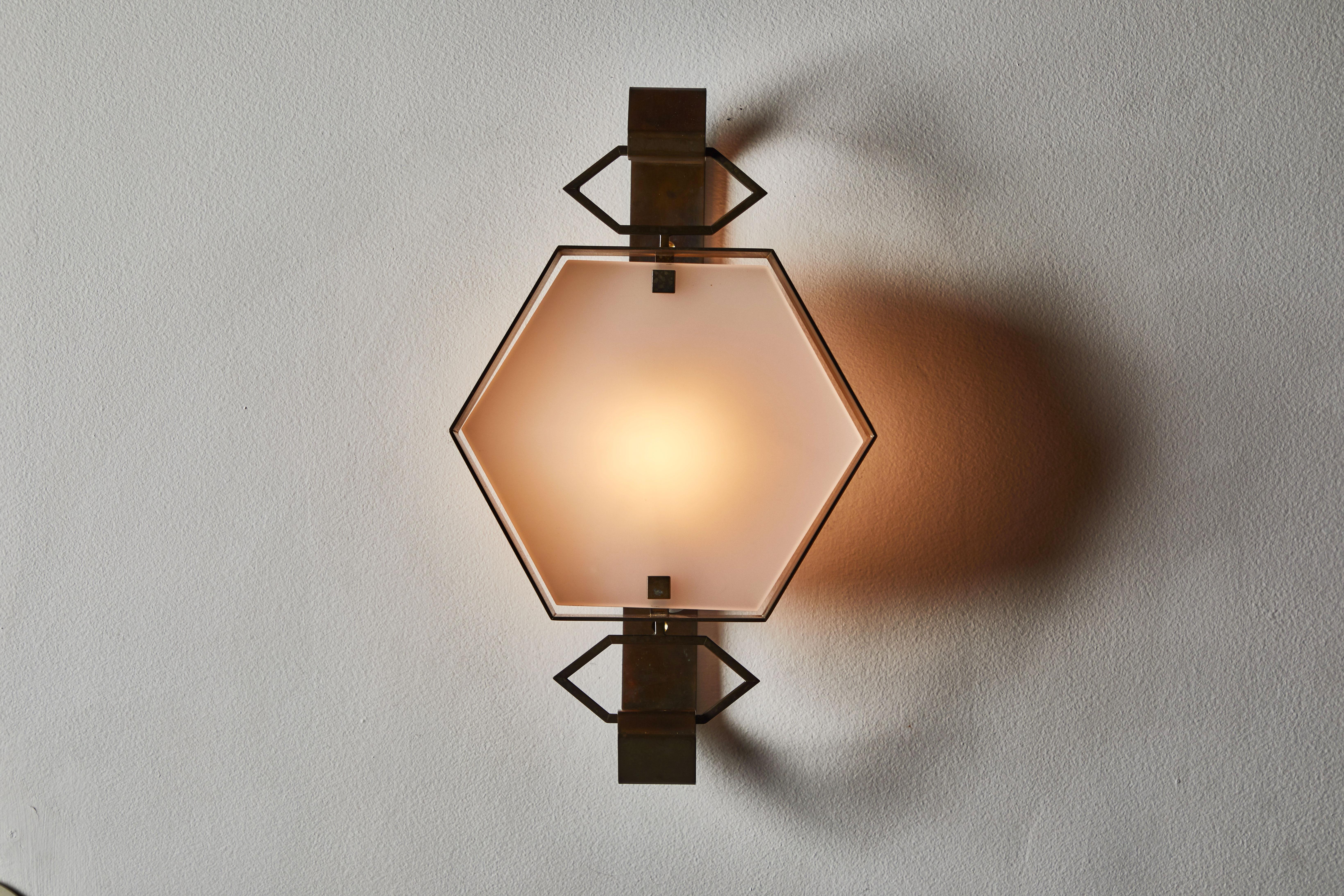 Mid-20th Century Five Sconces by Arredoluce