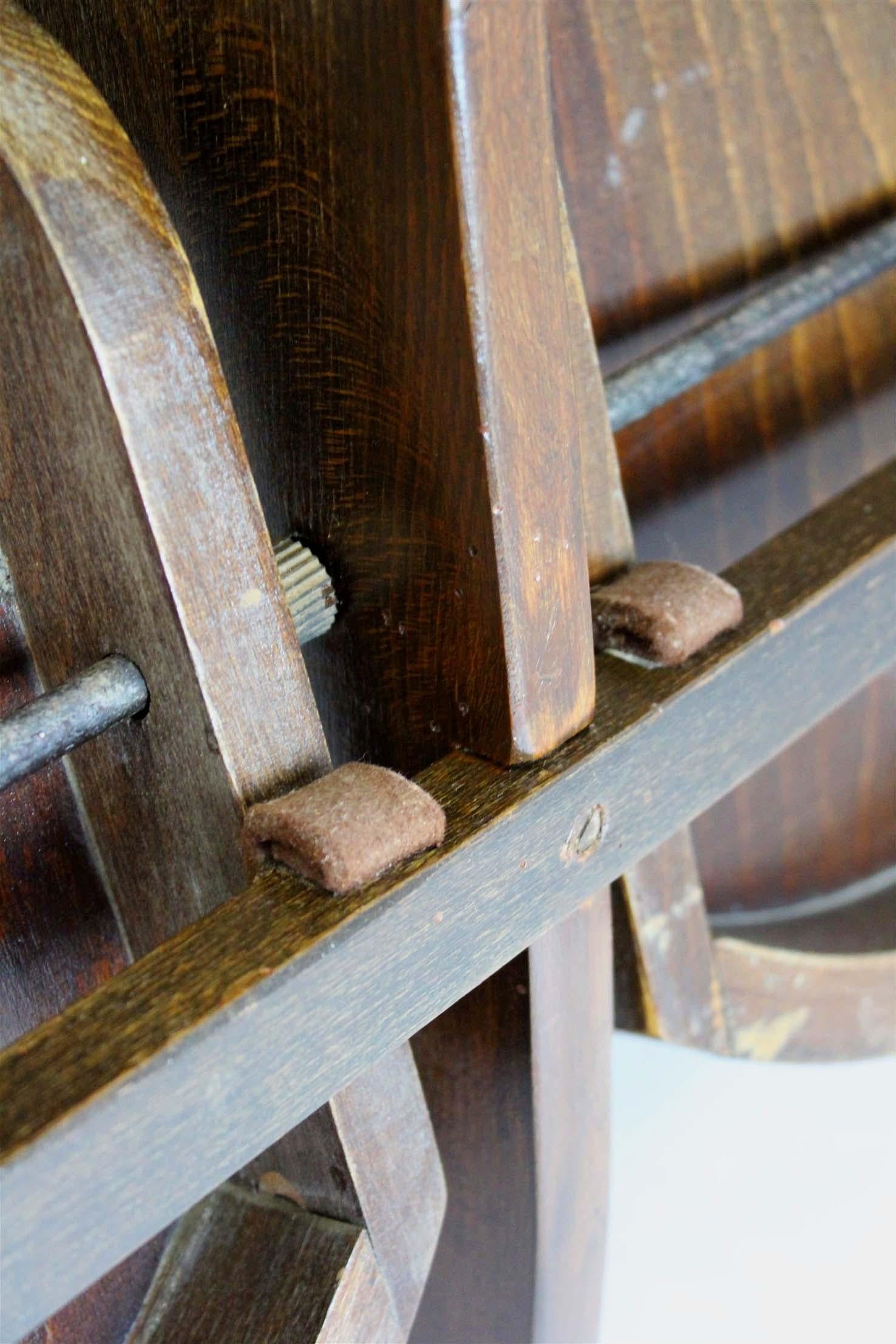 Five-Seater Cinema Bench from TON, 1960s 5