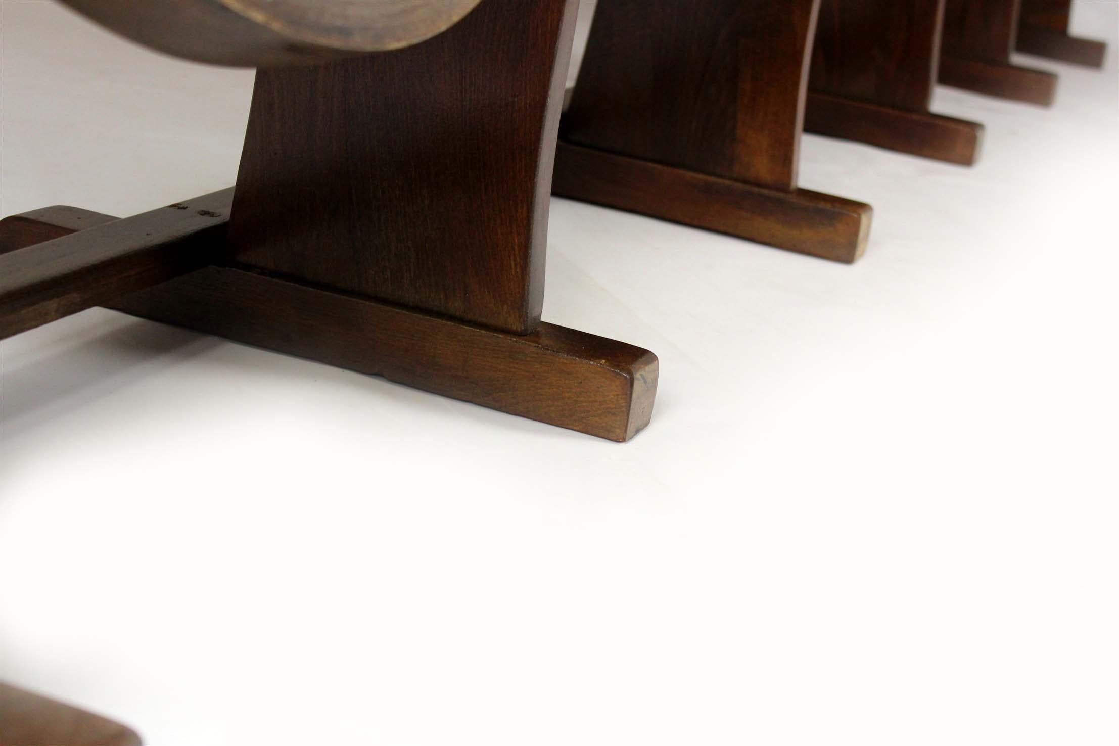20th Century Five-Seater Cinema Bench from TON, 1960s