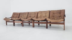 Five-Seater Sofa Set Hunter by Torbjørn Afdal for Bruksbo Norway, 1960s