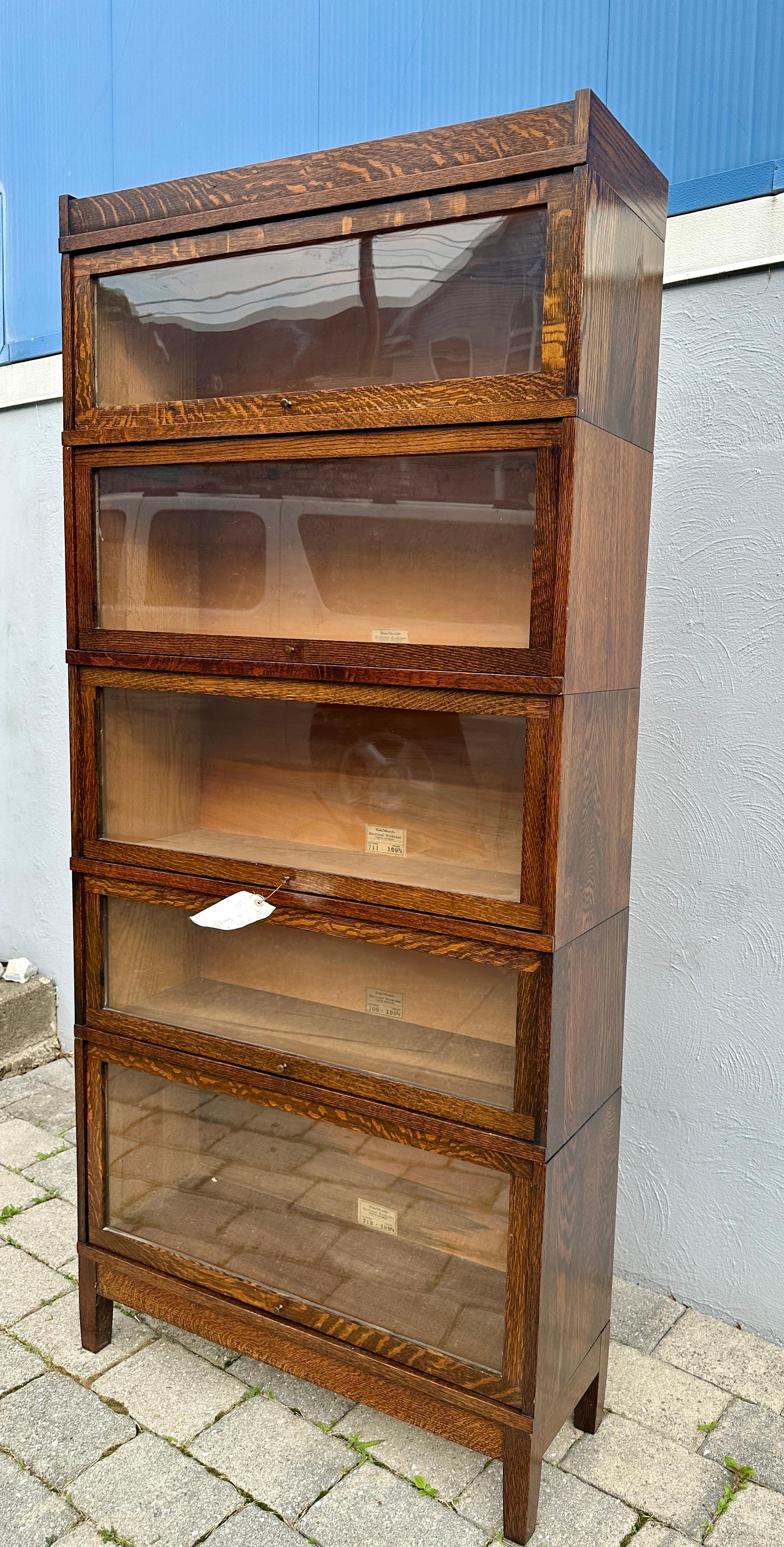 Five-Section Globe-Warnicke Barrister Case - #1169 For Sale 6