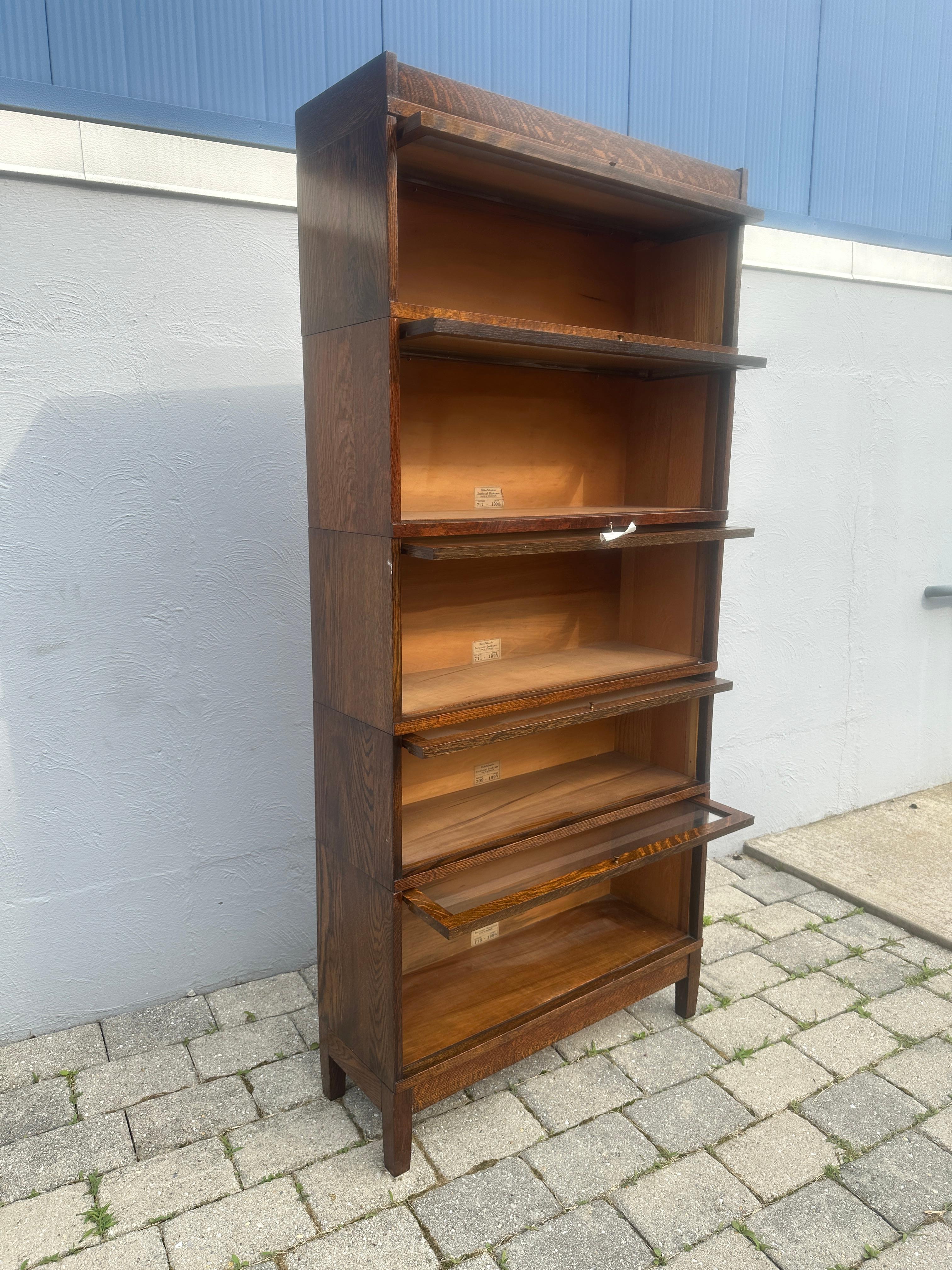 Five-Section Globe-Warnicke Barrister Case - #1169 For Sale 7